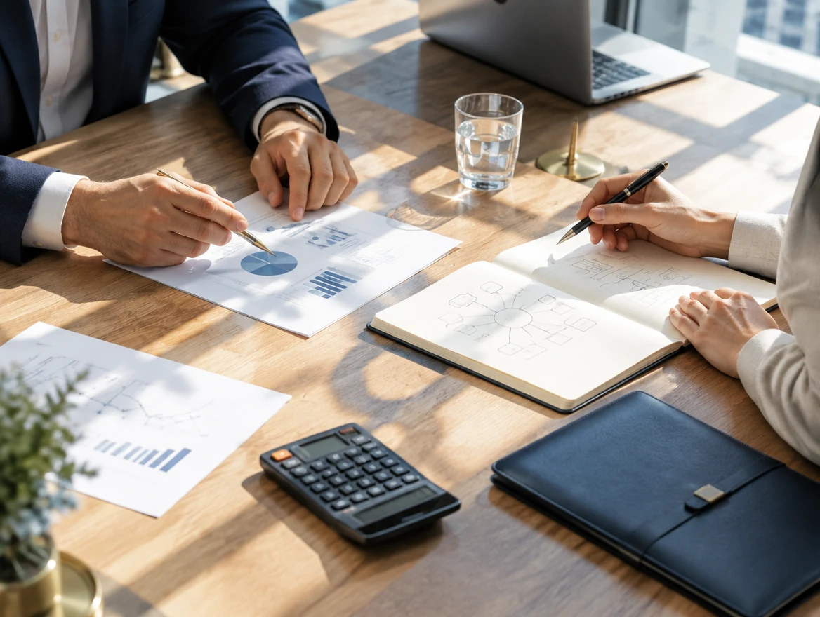 Reviewing business plans and financial projections
